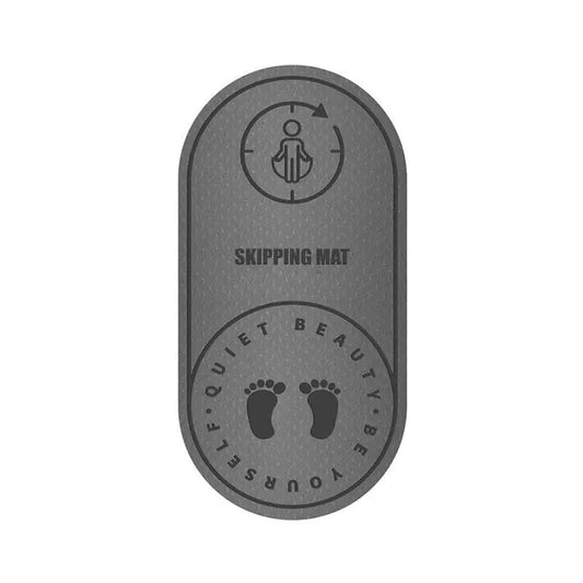 Anti-Noise TPE Non-Slip Jump Rope Mat - Shock Absorbing Exercise and Yoga Pad for Home Gym and Outdoor Fitness